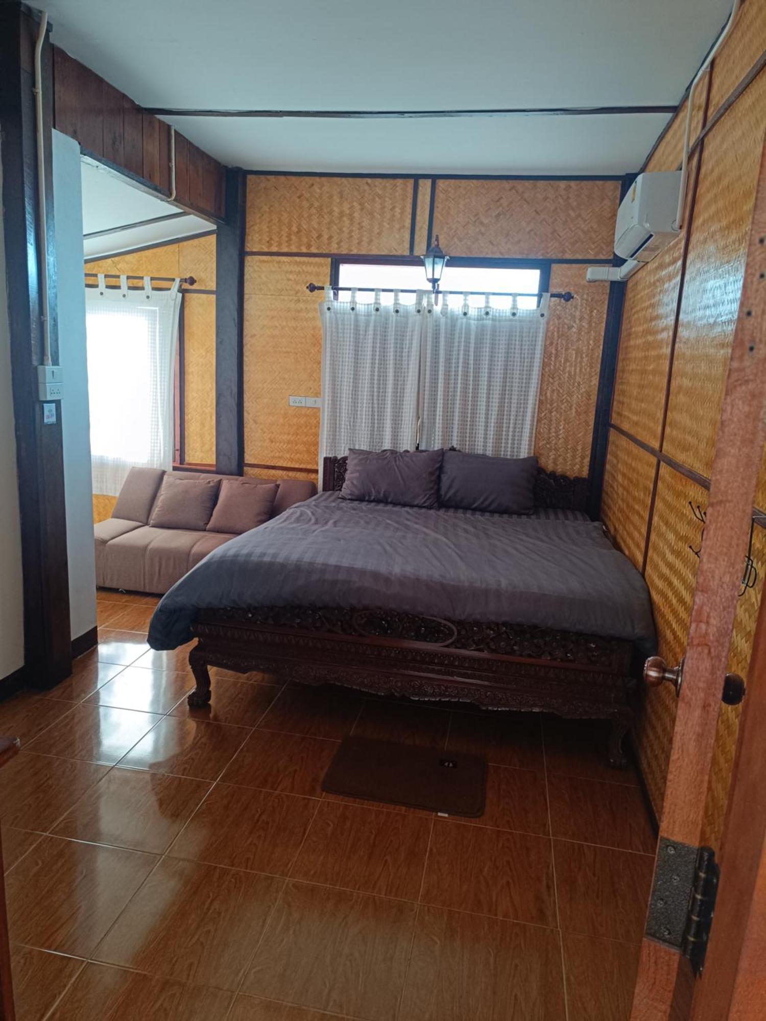 ม่วนใจ๋ปันสุข โฮมสเตย์แอนคาเฟ่ Muanjai Punsuk Homestay And Cafe Чом Тонг Екстериор снимка